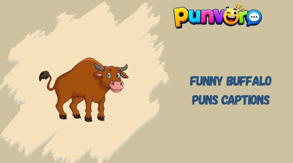 Funny Buffalo Puns Captions