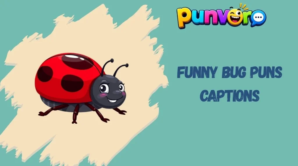 Funny Bug Puns Captions