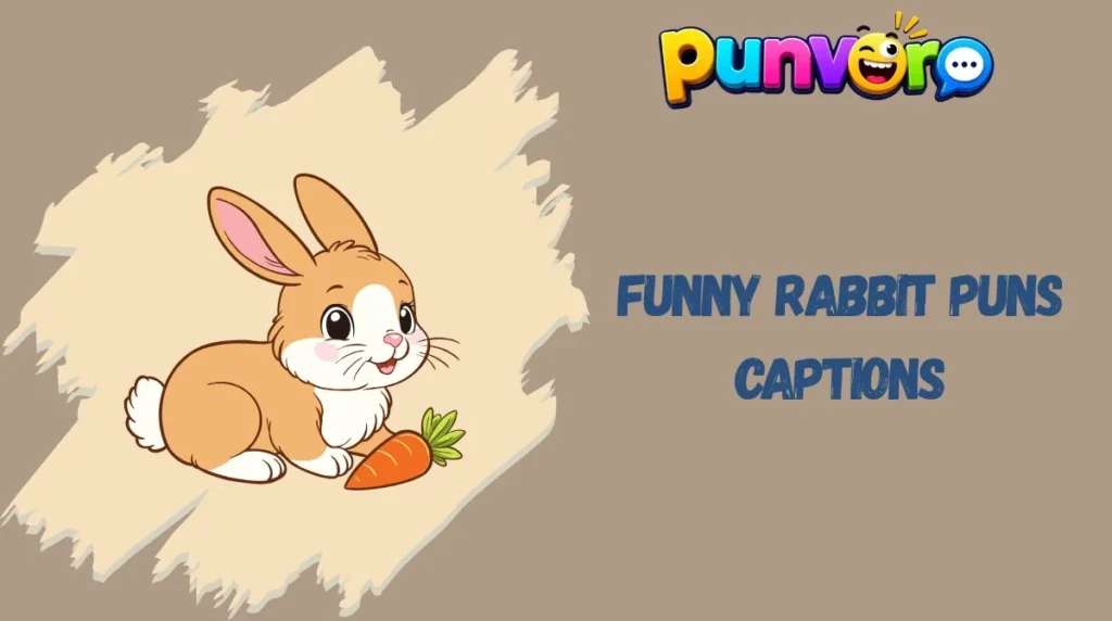 Funny Rabbit Puns Captions