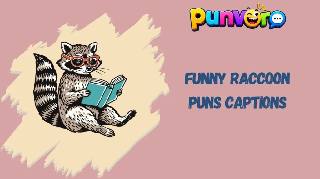 Funny Raccoon Puns Captions
