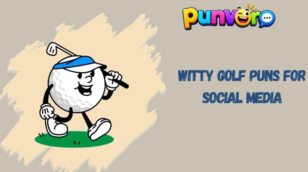 Witty Golf Puns for Social Media