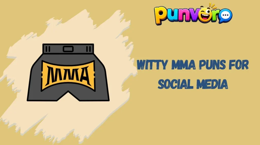 Witty MMA Puns for Social Media