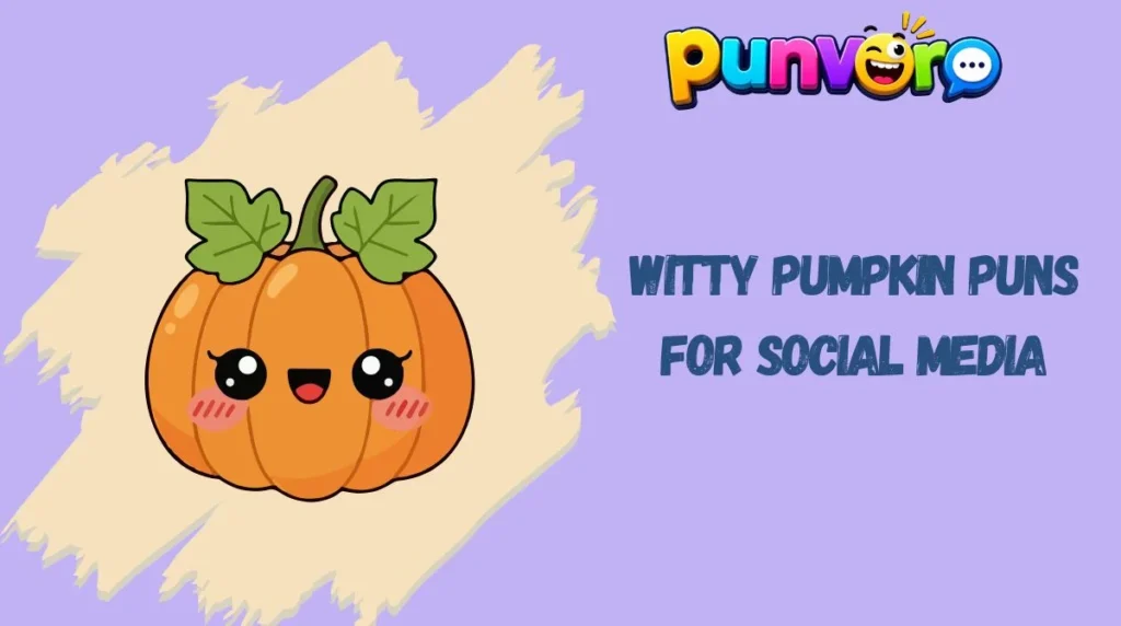 Witty Pumpkin Puns for Social Media