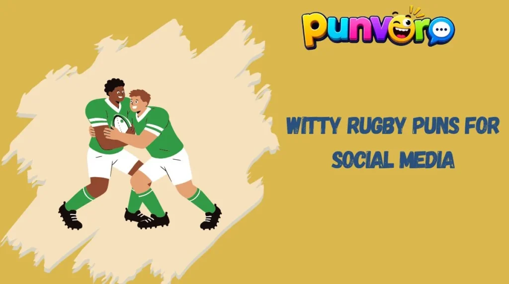 Witty Rugby Puns for Social Media