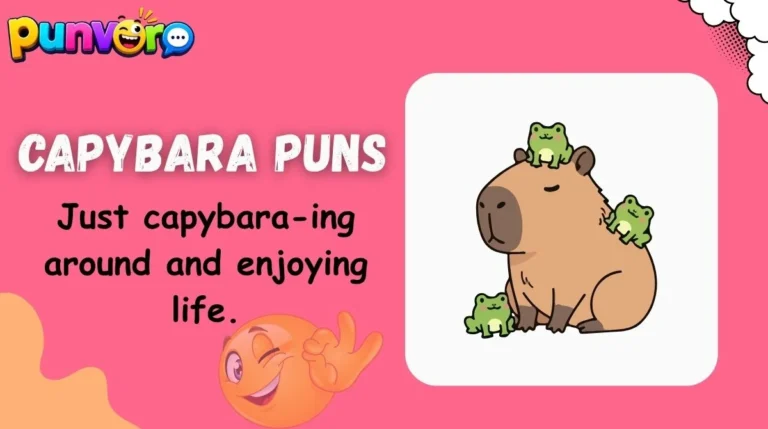 Capybara Puns