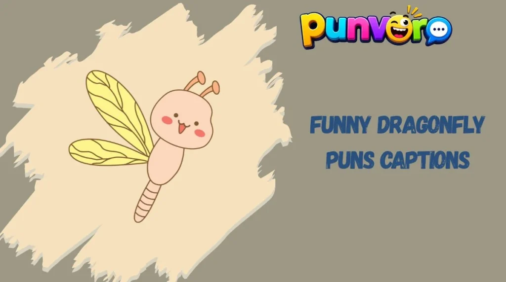 Funny Dragonfly Puns Captions