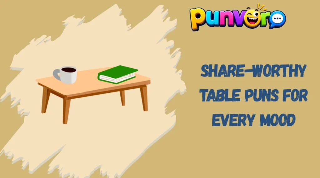 Share-Worthy Table Puns for Every Mood