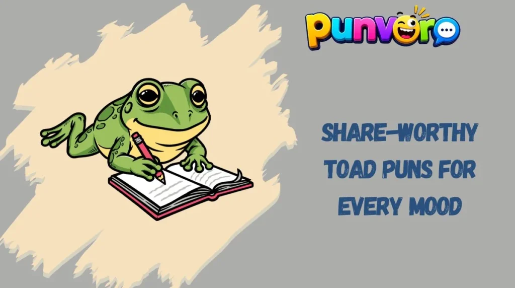 Share-Worthy Toad Puns for Every Mood