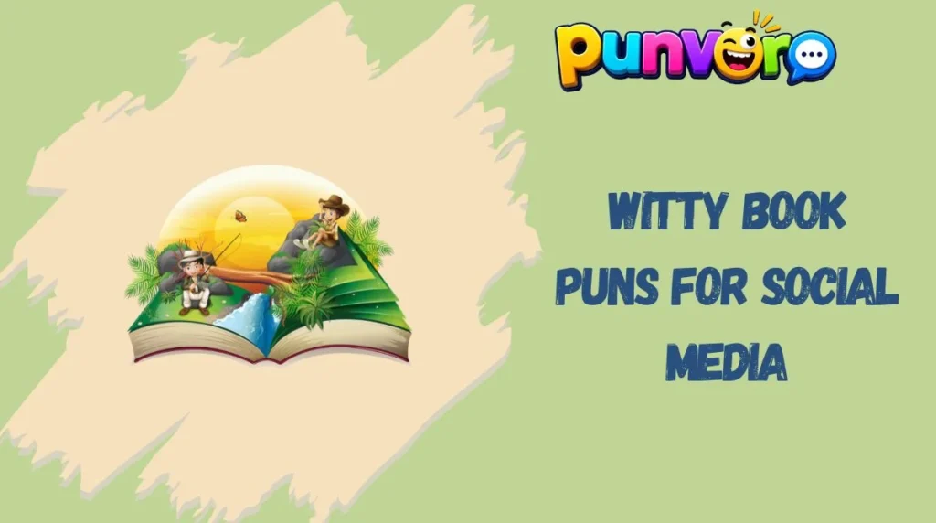 Witty Book Puns for Social Media