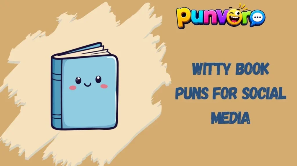 Witty Book Puns for Social Media