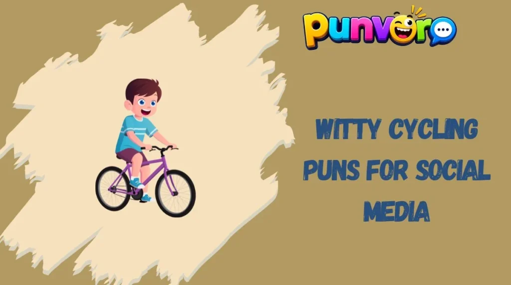 Witty Cycling Puns for Social Media