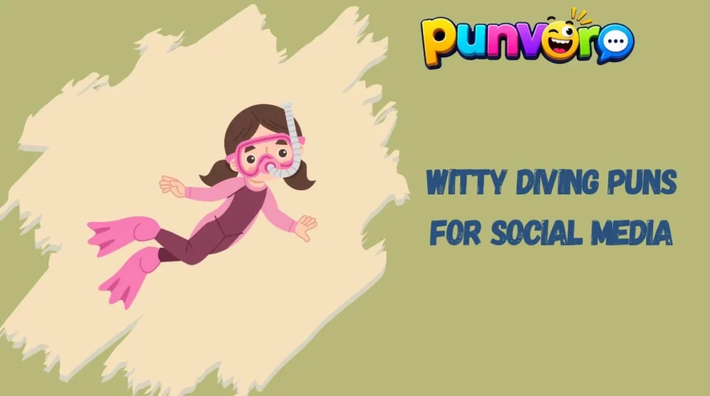 Witty Diving Puns for Social Media