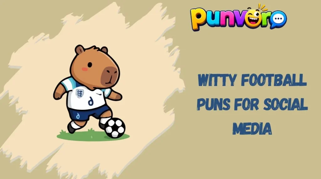 Witty Football Puns for Social Media