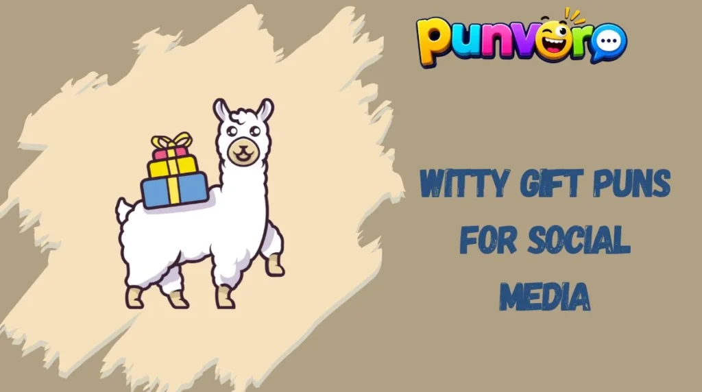 Witty Gift Puns for Social Media