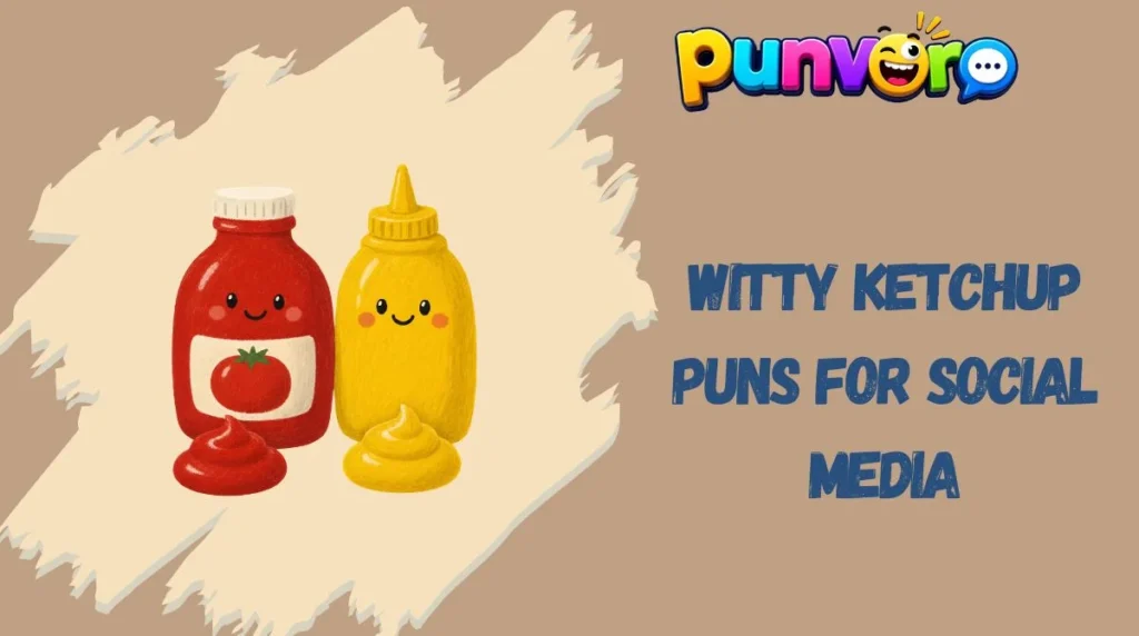 Witty Ketchup Puns for Social Media