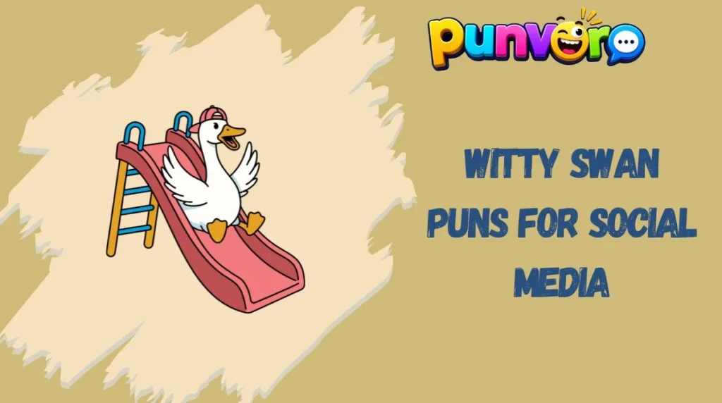 Witty Swan Puns for Social Media